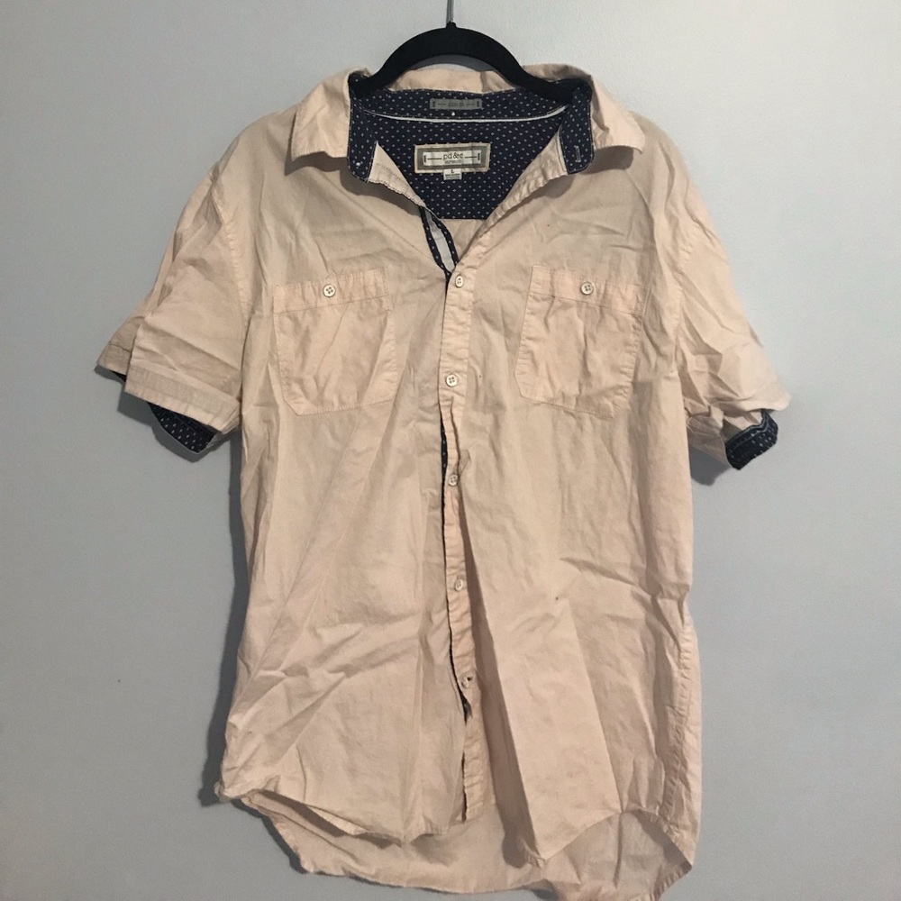 PD&C Stretch Large Dress Shirt